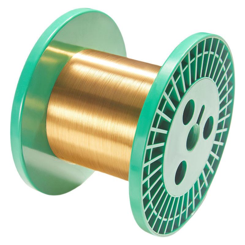 Cables ultrafinos de 0,01 mm de diámetro Cables de tungsteno recubiertos de oro para aplicaciones electrónicas y semiconductores