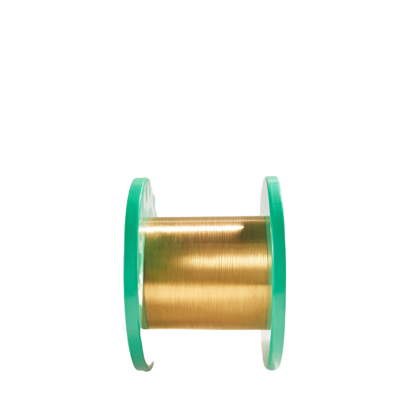 Punto de fusión muy alto Ultra fino dorado recubrido de alambre de tungsteno resistencia a la corrosión