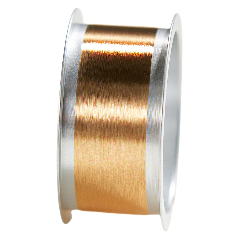 99.99% de alta pureza de oro Revestido de alambre de cobre de alta elasticidad resistente a la corrosión