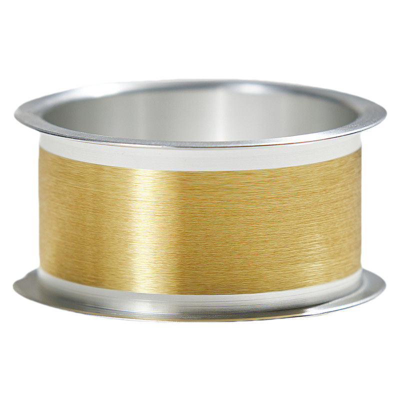 espesor 0,01 mm alambre plateado dorado con ventaja de coste competitivo para la disipación de calor y el rendimiento estable