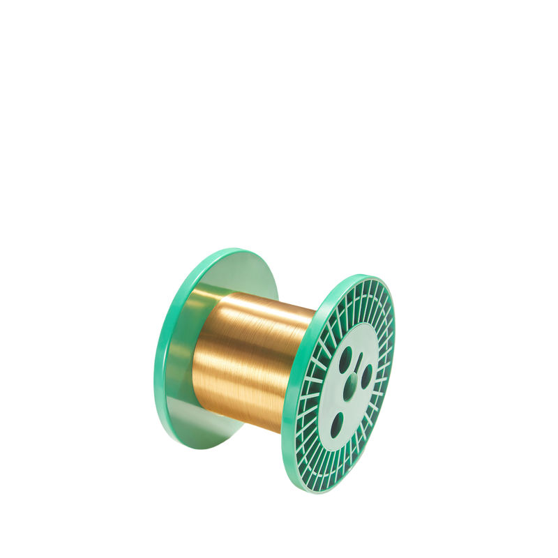 Cables ultrafinos de 0,01 mm de diámetro Cables de tungsteno recubiertos de oro para aplicaciones electrónicas y semiconductores