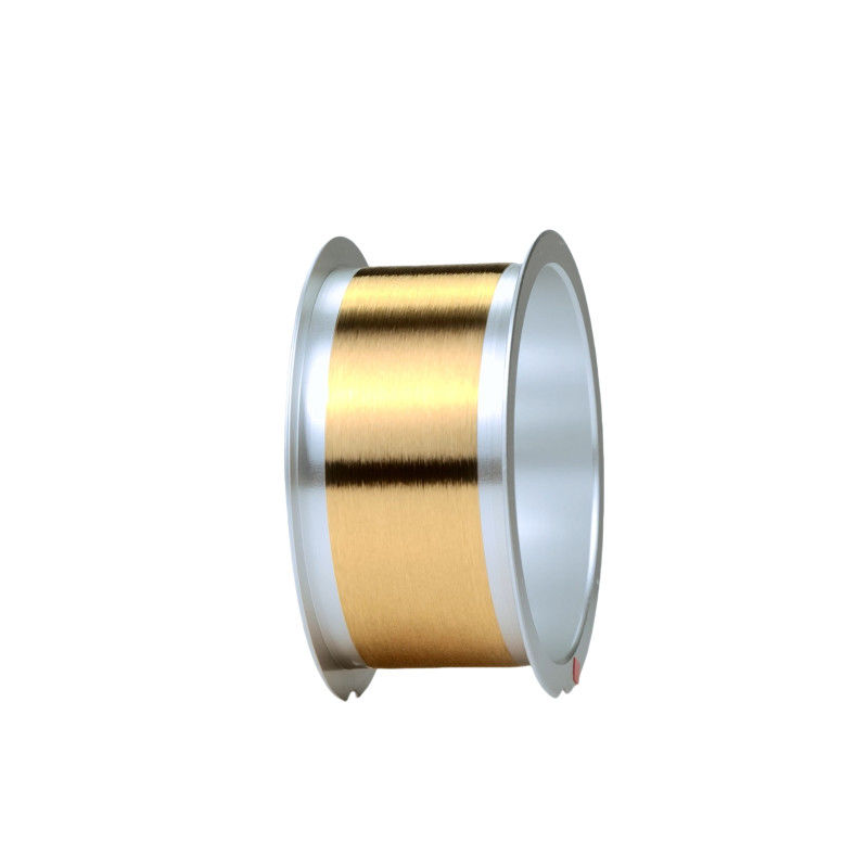 99.99% de alta pureza de oro Revestido de alambre de cobre de alta elasticidad resistente a la corrosión