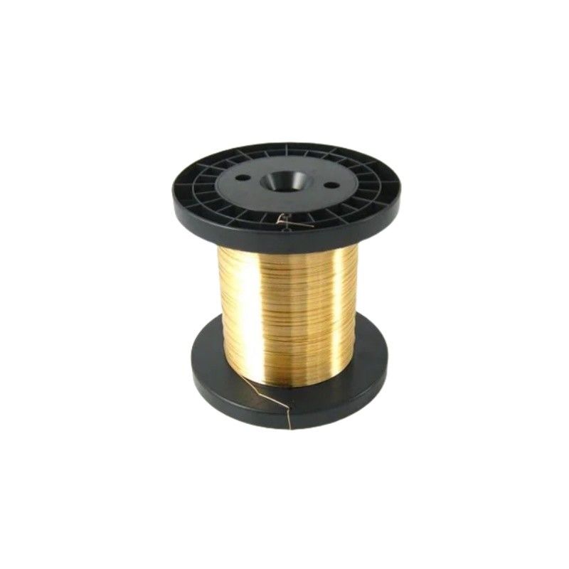 espesor 0,01 mm alambre plateado dorado con ventaja de coste competitivo para la disipación de calor y el rendimiento estable