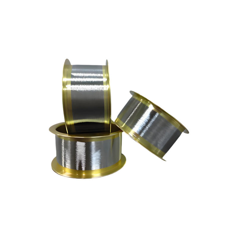 Precisión de ingeniería de 15 μm Pd Cu cable de unión Ultra fina compatibilidad de tono para la producción de semiconductores sostenibles
