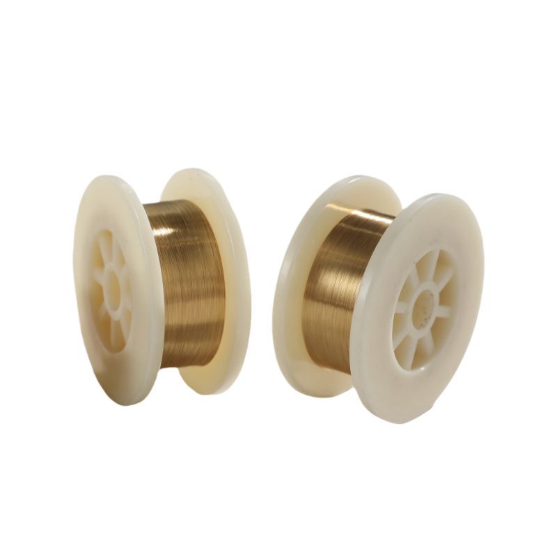 Diámetro de alambre ultra fino 0,011 mm alambre de tungsteno recubierto de oro para la industria de dispositivos médicos