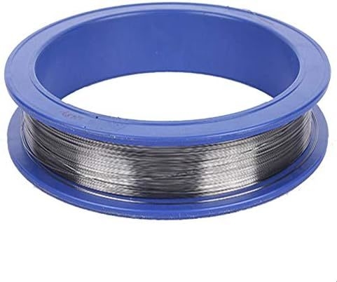 0.01/0.02/0.03mm Diámetro 99,95% alambre fino de tungsteno, 1000m/espol, limpio, buena dureza y deformación