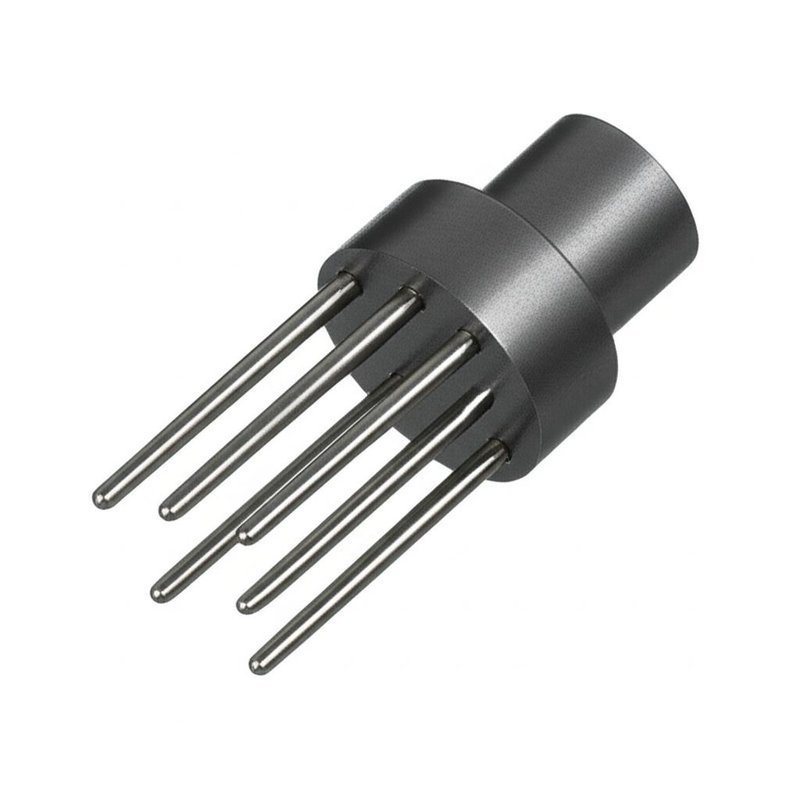 Probe de prueba de resorte de 100 mil con punta de corona y inyector de BeCu para una alta precisión de golpe