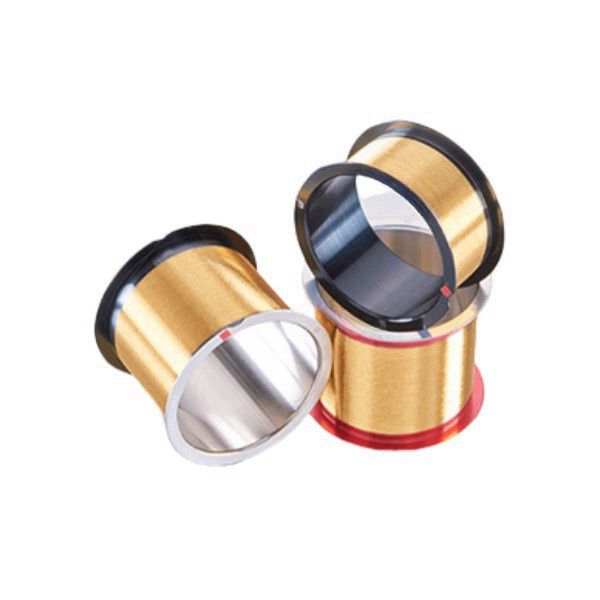 9999 alambre de unión de oro redondo puro de 0,03 mm para envases de semiconductores, microelectrónica y dispositivos médicos