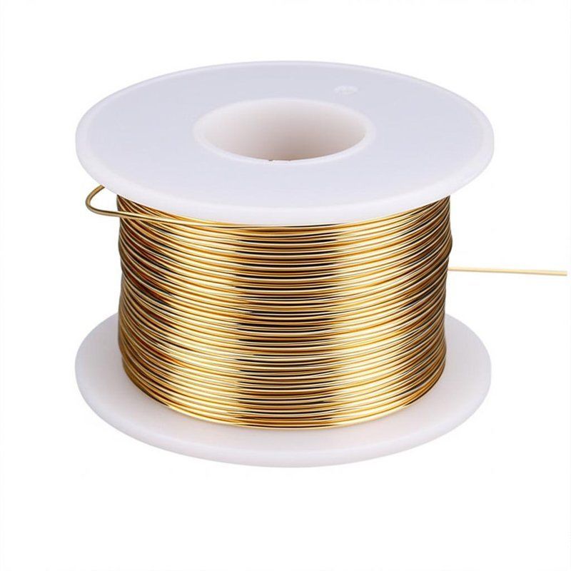 24K alambre de unión de oro de 1 mm de diámetro para microelectrónica con 4N 99,99% de pureza