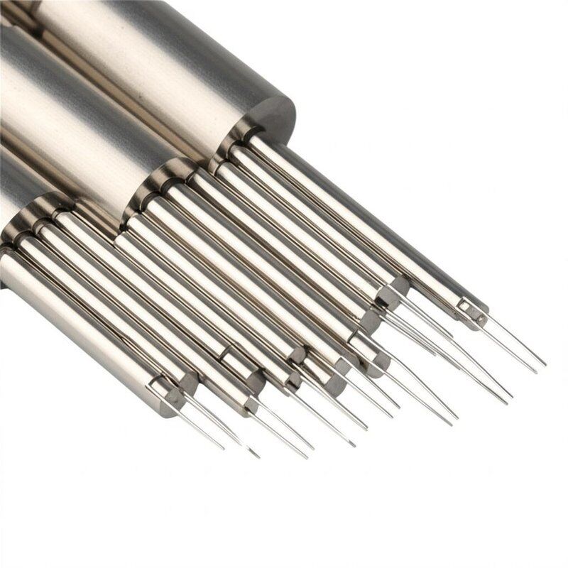 Tamaños personalizados Proba de prueba de resorte recubierta de oro con corriente nominal de 0,50 amperios y resistencia de contacto máxima de 50 mΩ