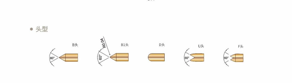 Sonda de prueba de resorte de alta durabilidad chapada en oro | Pogo Pin de tamaños personalizados para pruebas electrónicas