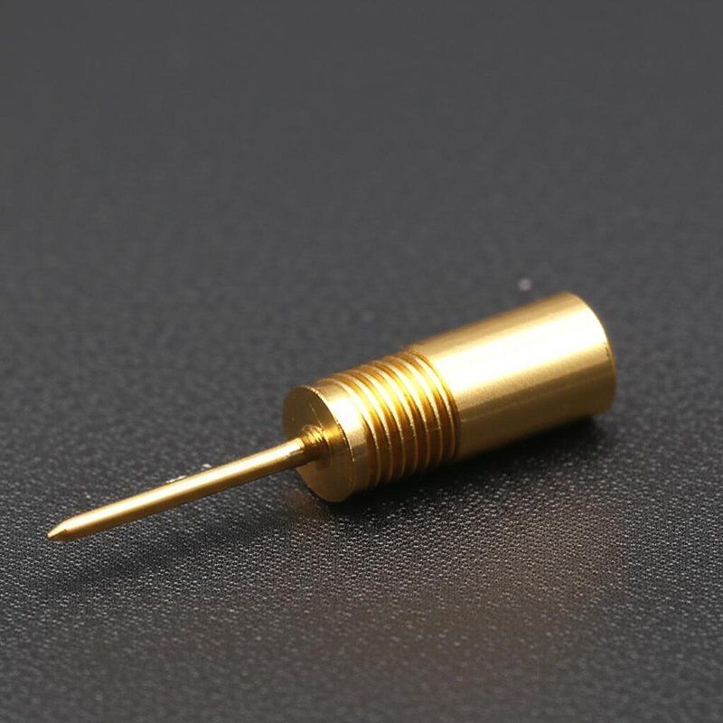 Sonda de prueba de resorte chapada en oro con clasificación de corriente de 1A y tamaños personalizados para pruebas BGA