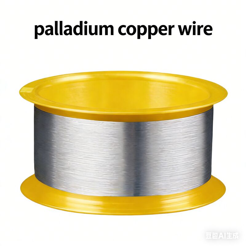 Cables de cobre recubiertos de paladio diseñados para mejorar la durabilidad y la conductividad en el embalaje de semiconductores y el ensamblaje electrónico