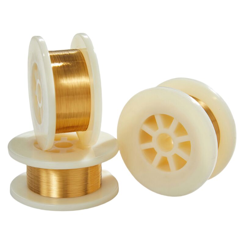 0.003mm Ultra Fine Gold Plated Tungsten Wire High Precision for Medical Micro Electrode and Minimally Invasive Devices