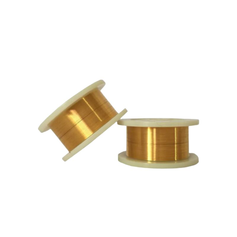 0.0035mm Ultra fino de oro Revestido de alambre de tungsteno para la investigación de laboratorio uso de micro sondas