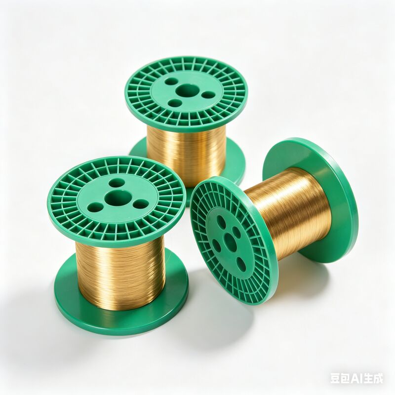 0.0035mm Ultra fino de oro Revestido de alambre de tungsteno para la investigación de laboratorio uso de micro sondas