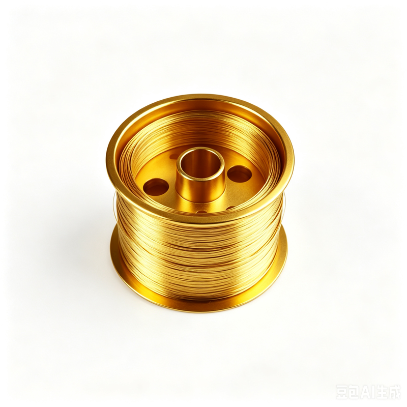 alambre de cobre del berilio de 0.02m m C17500 mini alambre de alta resistencia de la primavera del conector del semiconductor del LED
