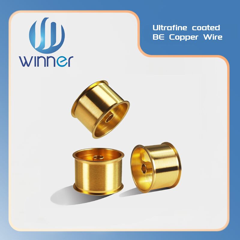 alambre de cobre del berilio de 0.02m m C17500 mini alambre de alta resistencia de la primavera del conector del semiconductor del LED